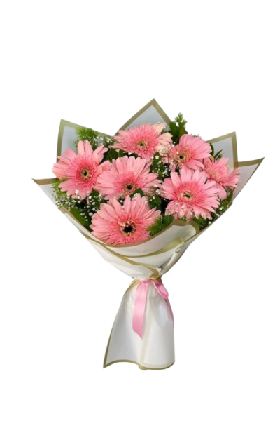 7 Li Pembe Cerbera Buketi