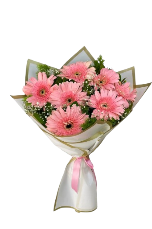 7 Li Pembe Cerbera Buketi