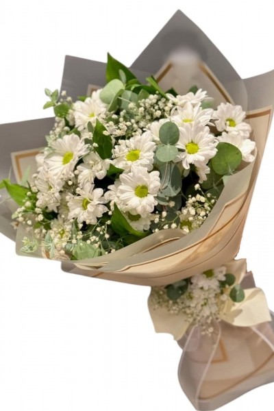 Beyaz Papatya Buketi