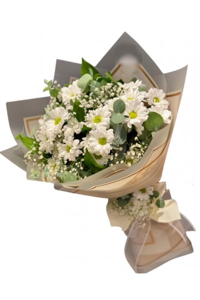 Beyaz Papatya Buketi