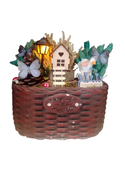 Seramik Saksıda Erkek Bebek