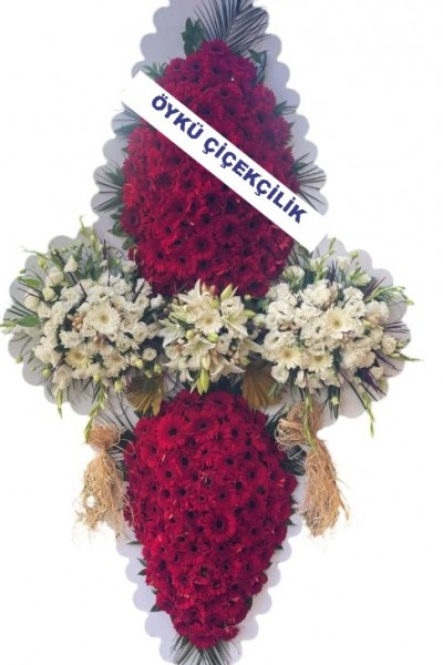 Ultra Lüx Kırmızı Çelenk