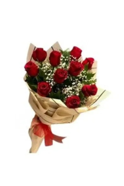 10 Lu Gül Buketi